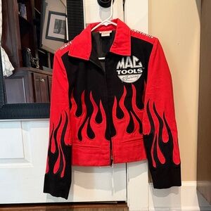 MAC Tools Women's Red and Black Jacket